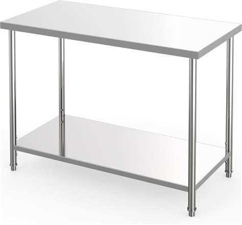 Amazon.com: Stainless Steel Table, 60" x 24" Prep Workstation, 1000 LBS ...