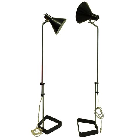 Pair of Frederick Cooper adjustable floor lamps at 1stDibs