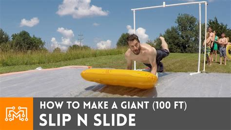 How To Make Your Own Slip And Slide at Cody Low blog