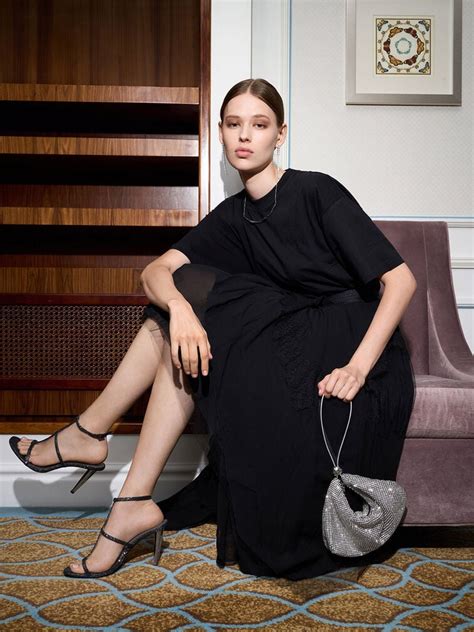 Silver Crystal-Embellished Two-Way Bag - Silver - CHARLES & KEITH IN