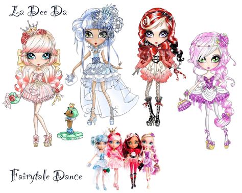 La Dee Da dolls - Fairytale Dance by Lisa Temming at Coroflot.com
