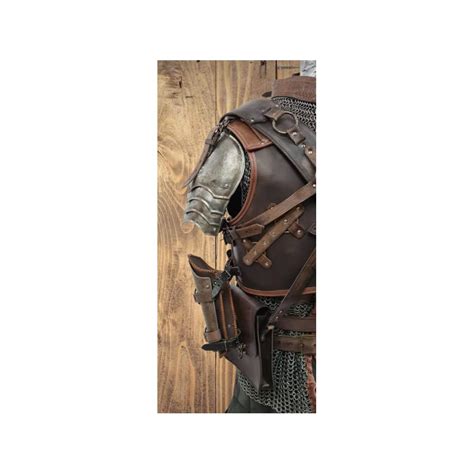 Medieval leather full armor Larp armor. Leather | Ubuy India