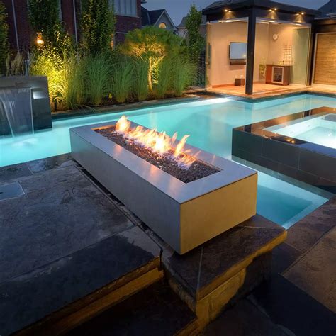 Swimming Pool Fire Pit: A Perfect Blend of Fire and Water