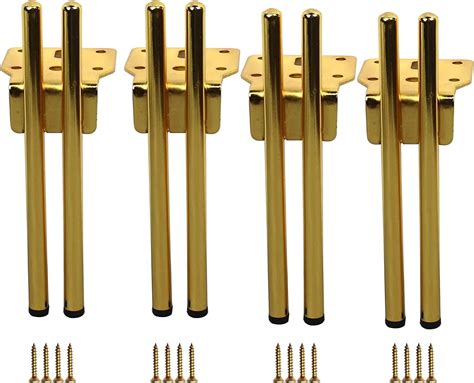 DIANZHU 4PCS Adjustable Bed Frame Support Legs ((5.9"-11"), Extra ...