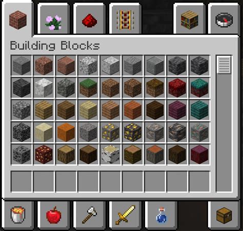 Image result for Creative Mode Minecraft Blocks
