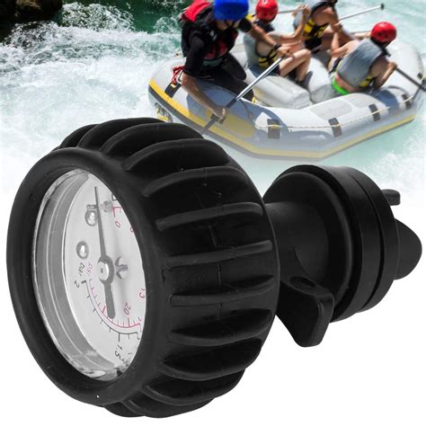 Air Pressure Gauge Barometer with Hand Pump Inflatable Boat Rafting ...