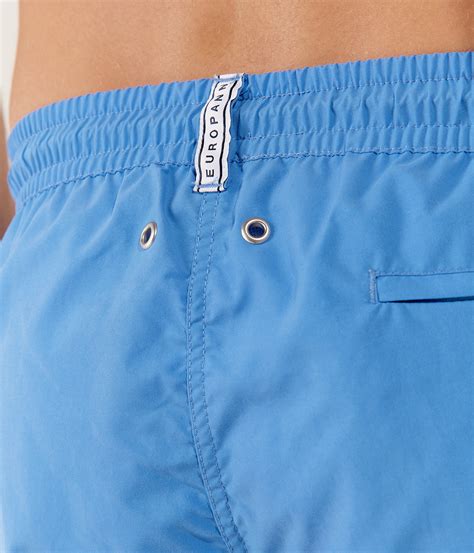 Plain ocean blue swimshort for mens | Quality brand Europann