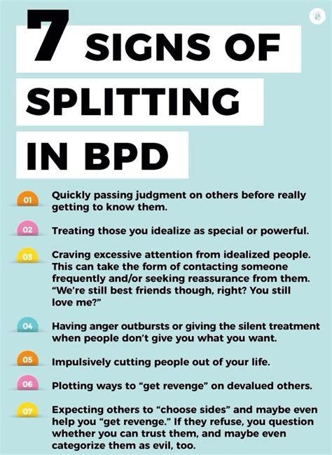 Best 12 Navigating BPD Splitting: Causes, Signs, and Coping Strategies ...
