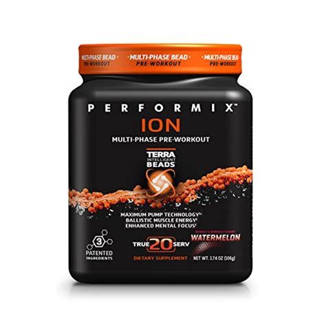 Buy PERFORMIX ION MultiPhase PreWorkout, Maximum Pump Technology ...
