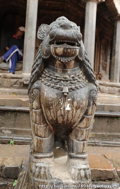 【狮文化123】尼泊尔的石狮子（3）_等等斋_新浪博客