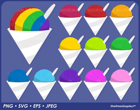 Snow Cone Clip Art Free at Madalyn Hartley blog