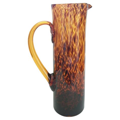 Vintage Italian Empoli Green Glass Pitcher at 1stDibs | empoli glass ...