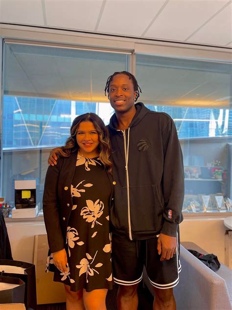 [OG Anunoby] On his summer: "Good views, watched the sunset, stuff like ...