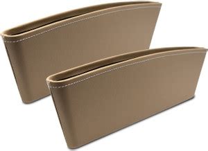 GFX Car Seat Pockets Console Gap Side Pocket Car Seat Catcher Organiser ...