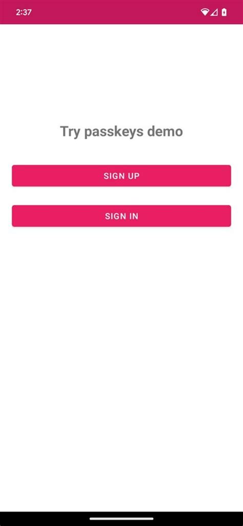 Android Credentials API Examples 的图像结果