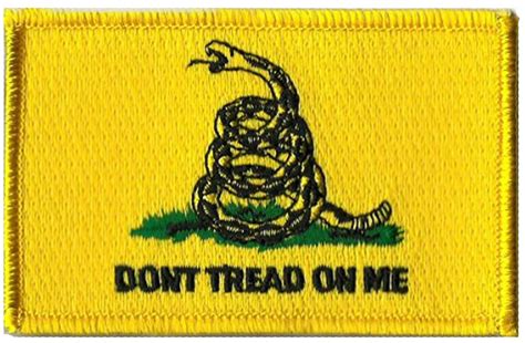 Gadsden Don't Tread On Me Tactical Patch - Yellow - by Gadsden and ...
