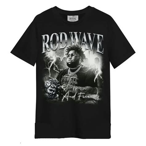 Rod Wave Rap Unisex T-Shirt Black Color - Walmart.com
