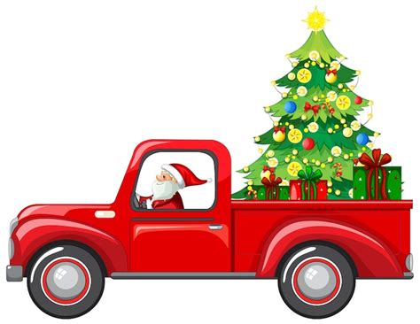 Christmas truck drawing Images - Free Download on Freepik
