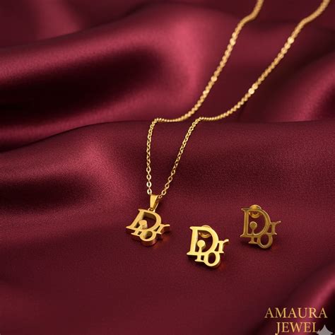 Amaura Radiant Gold Aura Set “Golden Glow Statement Set – AmauraJewels