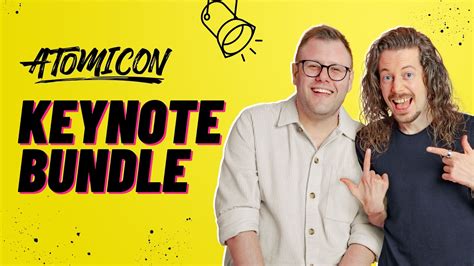 Andrew and Pete's ATOMICON Keynote Bundle - ATOMIC | A Worldwide ...