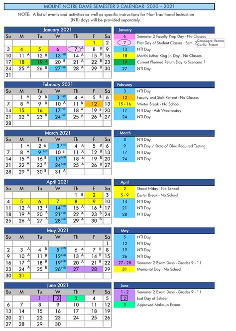 Notre Dame Calendar 2024 - Printable And Enjoyable Learning
