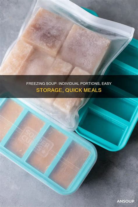 Freezing Soup: Individual Portions, Easy Storage, Quick Meals | AnSoup