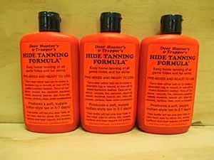 3 Pk Deer Hunter's & Trappers Hide Tanning Formula 8 Oz. : Amazon.in ...