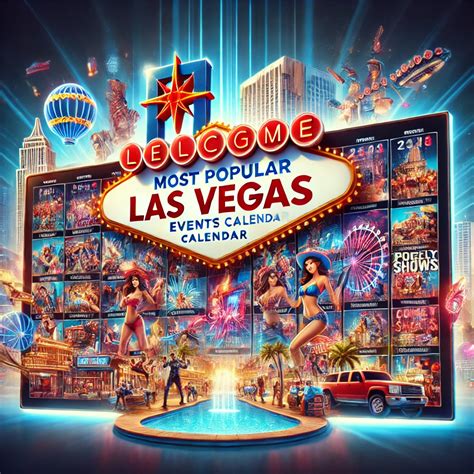 Las Vegas Events Calendar 🎭 🎸 🪩 🏖️