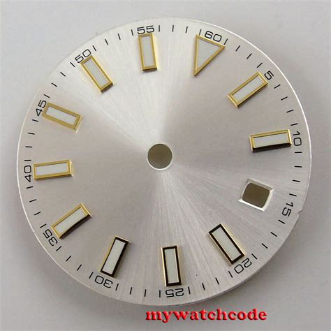 29mm bliger blue black white dial fit 2824 DG2813 | Ubuy India