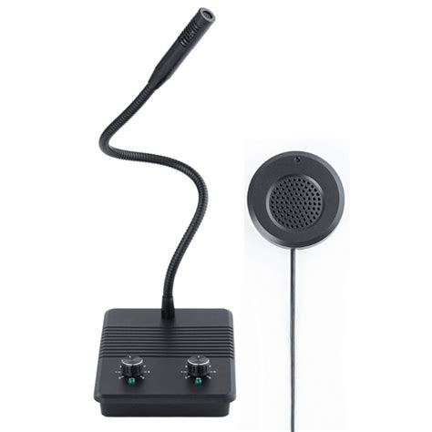 Buy Furniture cover Dual Way Counter Intercom Window Speaker Intercom ...