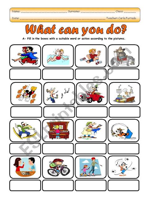 Can You Do Worksheet 的图像结果