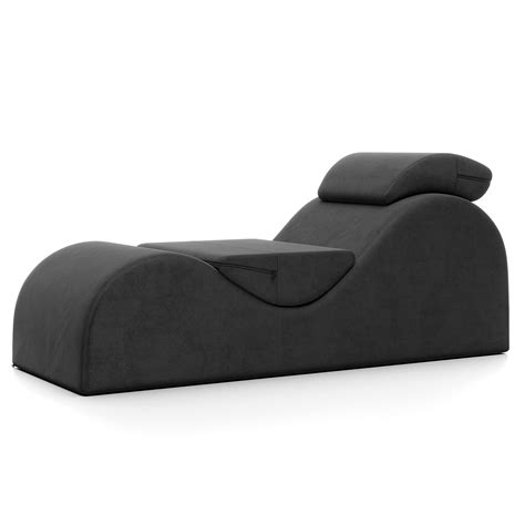 Amazon.com: Liberator Esse Sensual Sex Lounge Chair, Black Velvish : Health & Household