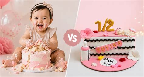 Smash Cake vs. Half-Birthday Cake: Which Should You Order?