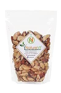 NatureVit Brazil Nuts | 500g Pack | Premium Whole Nuts | Rich in ...