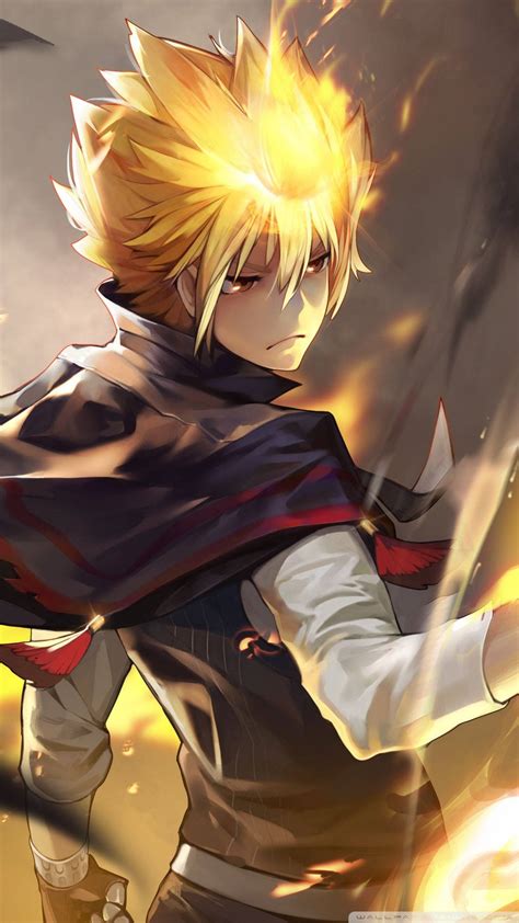Download Katekyo From Anime Reborn! 4k Phone Wallpaper | Wallpapers.com