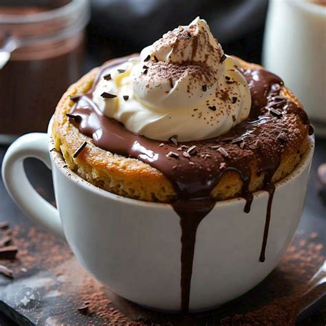 Hot Cocoa Mug Cake (Cozy 5-Minute Microwave Cake)
