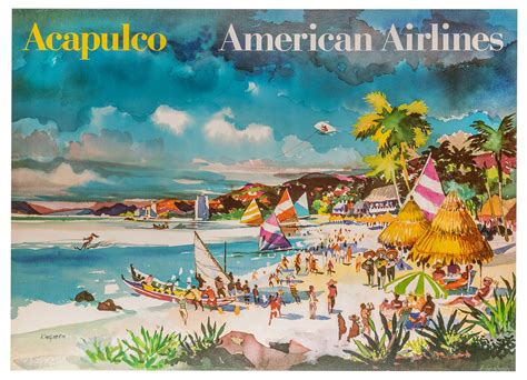 Lot Detail - Acapulco. American Airlines.