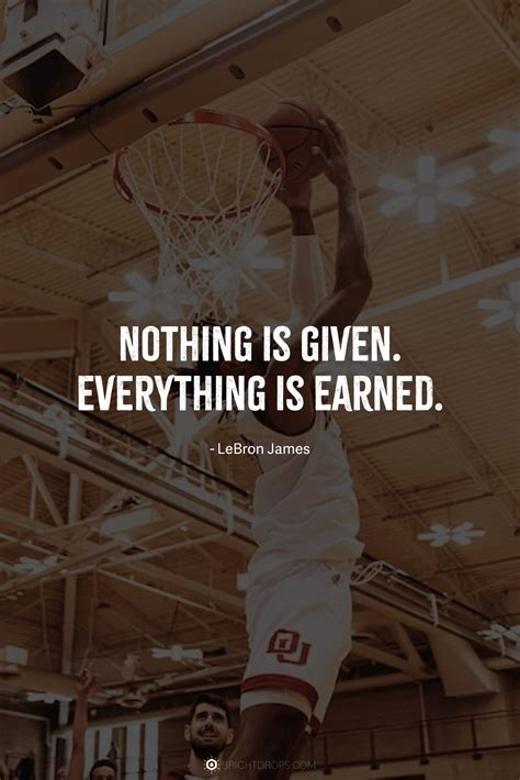 Lebron Basketball Quotes