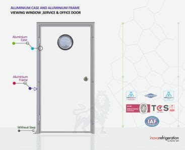 Service & Office Door - Aluminium Case & Aluminium Frame - Viewing ...