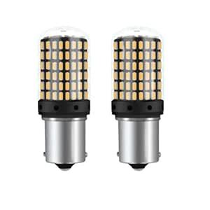 Durvient Bright Turn Signal LED Bulb PY21W BAU15S 1156 For Car Turn ...
