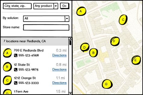 Interactive Store Locator Map Examples UK 的图像结果