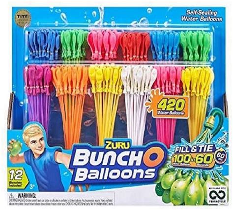 Bunch O Balloons Rubber Zuru 420 Self-Sealing Water Balloons - New ...