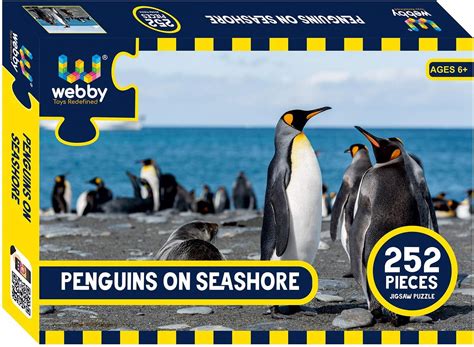 Buy Webby Kids Penguins On Seashore Jigsaw Puzzle, 252 Pieces Online at ...