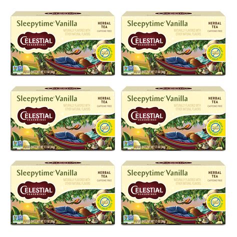 Snapklik.com : Celestial Seasonings Sleepytime Herbal Tea, Vanilla ...