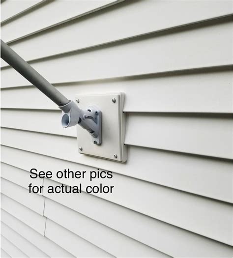 Vinyl Siding Mounting Plates Mount Blocks & Utility Vents | Mount