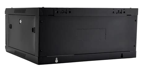 UniFlex Wall Mount Rack 4U 600*600mm with 1-fan and side locks