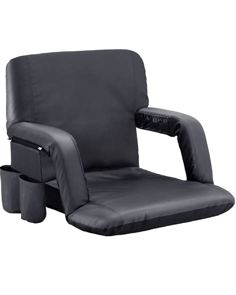 Sportneer Stadium Seat for Bleacher, 1 Pack Bleacher Seat with Back ...