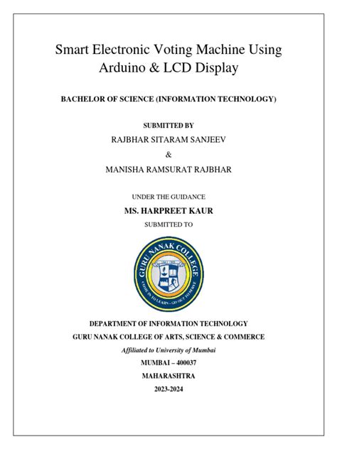 Voting Ballot Machine 的图像结果