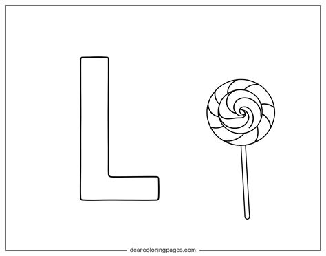 Letter L Coloring Pages - 12 Free Printable Coloring Pages