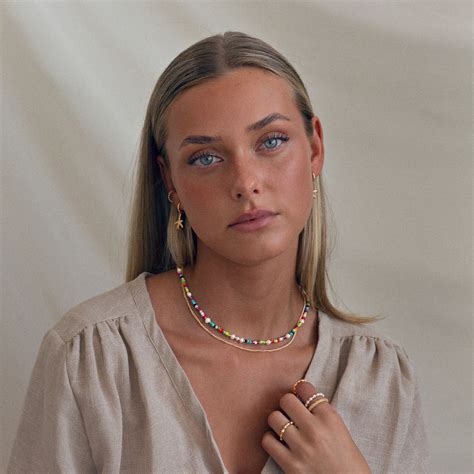 Summer Bead and Pearl Necklace | Glass bead necklace, Glass beads ...